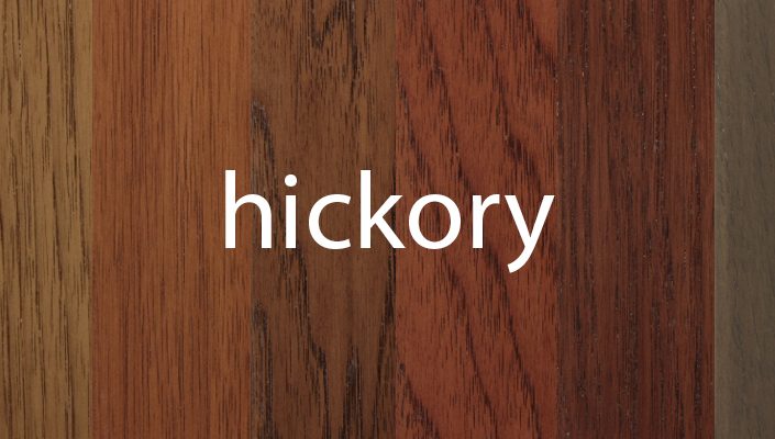 Hickory Stain Samples