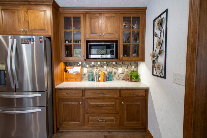 microwave wall cabinet